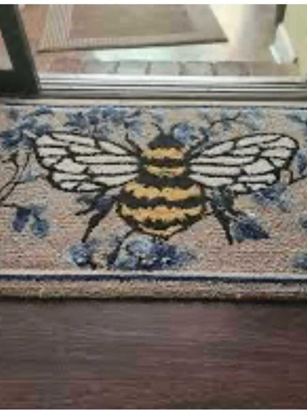 Door Mat Kitchen Mat   Bumble Bee
